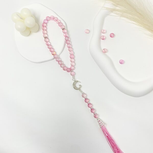 Tasbih 33 Perles - Collection Glacé - Rose